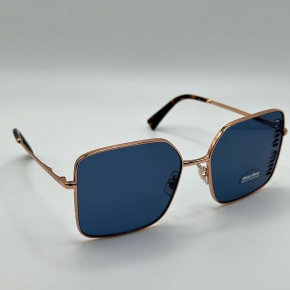 MIU MIU Sunglasses MU51YS ZVF1V1 Rose Gold/Dark Blue Women NEW main image 5